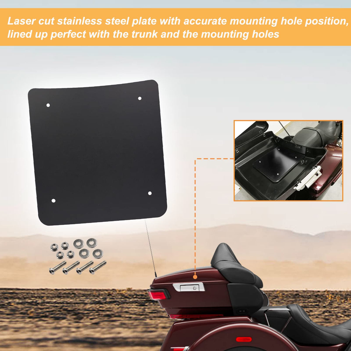 MGWILL underside view showing plate profile for stronger luggage support