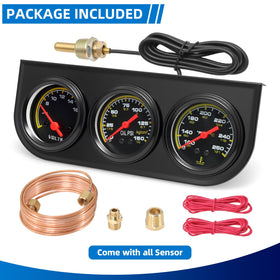 MH kit packaging with sensors and wiring for a complete installation