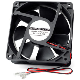 Mhrxusd front view chassis fan showing mounting holes and airflow benefit