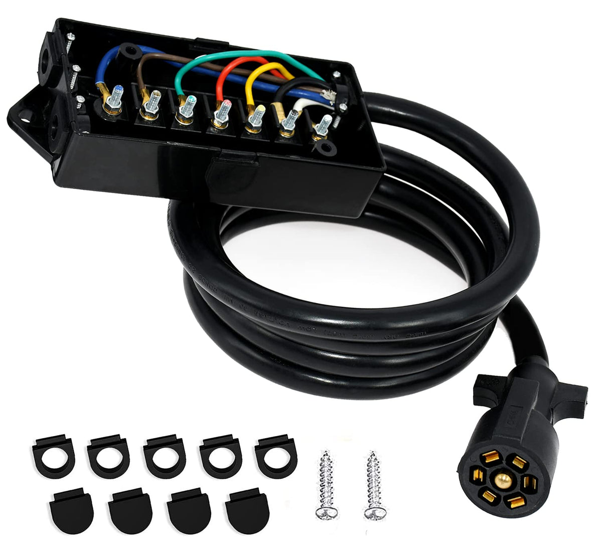 Miady front plug and junction box showing weatherproof protection benefit