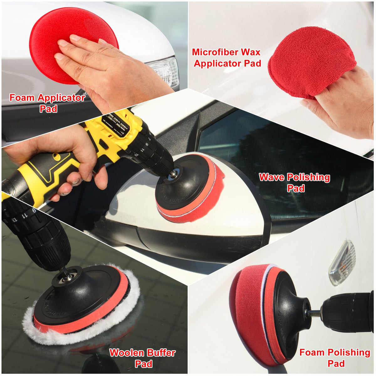 MIANYINGR carry bag with organized tools for portable, on-the-go auto detailing