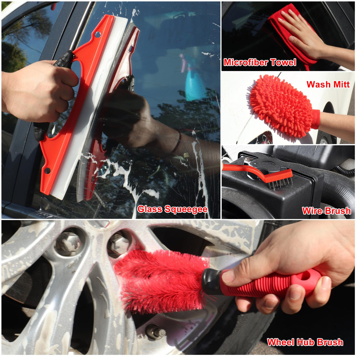 MIANYINGR interior detail tools reaching vents and crevices for thorough cabin cleaning