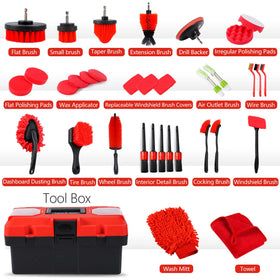 MIANYINGR interior detailing brushes cleaning vents and seams for dust-free cabin