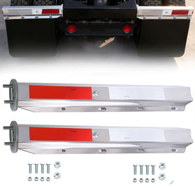 MIAOKUI front view of straight hanger showing mounting holes and durable finish