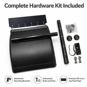 MIAOKUI hardware kit laid out showing easy installation benefit