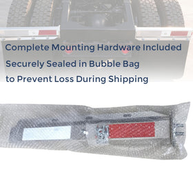 MIAOKUI hanger mounted on trailer showing flap protection in use