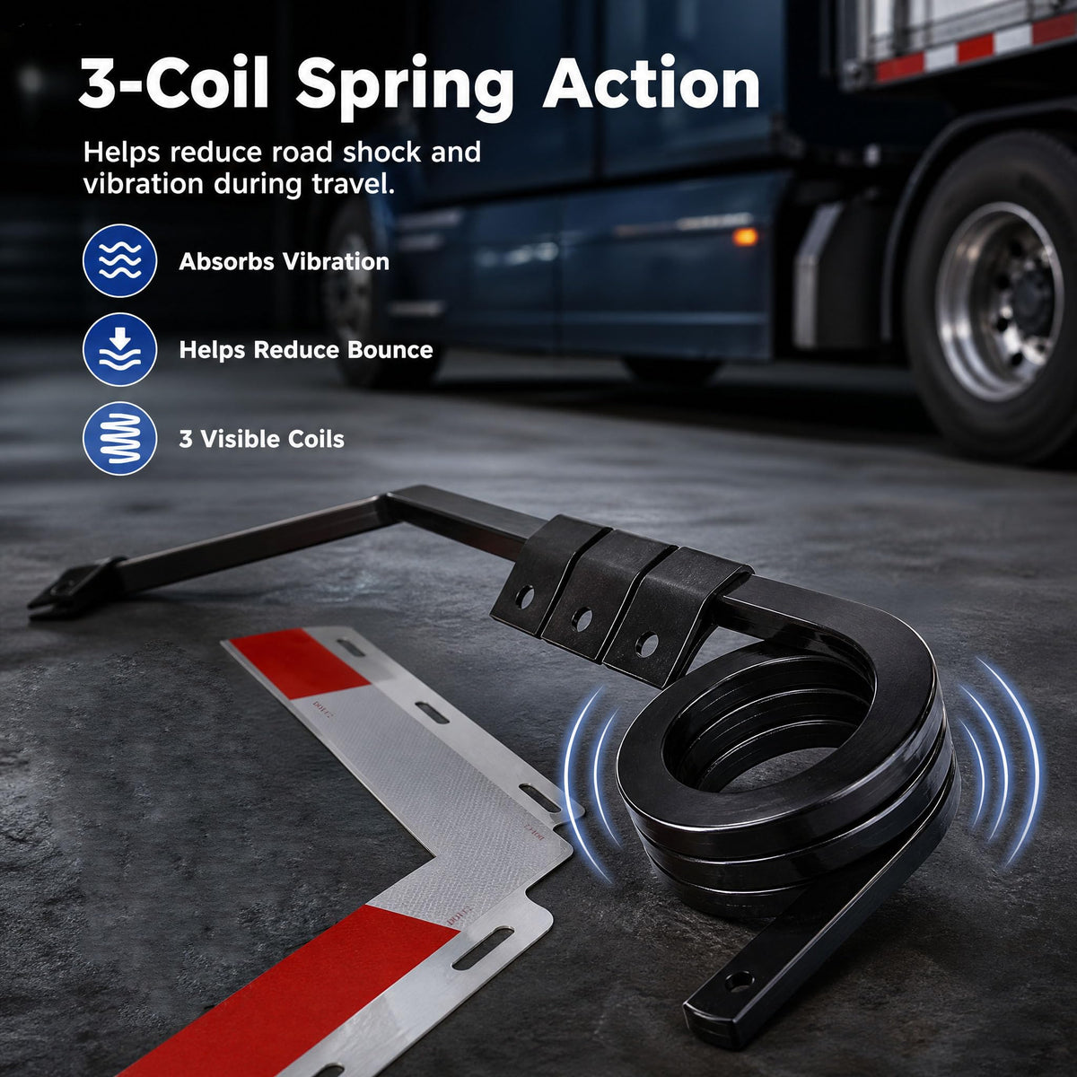 MIAOKUI reflective aluminum tape detail highlighting improved nighttime visibility