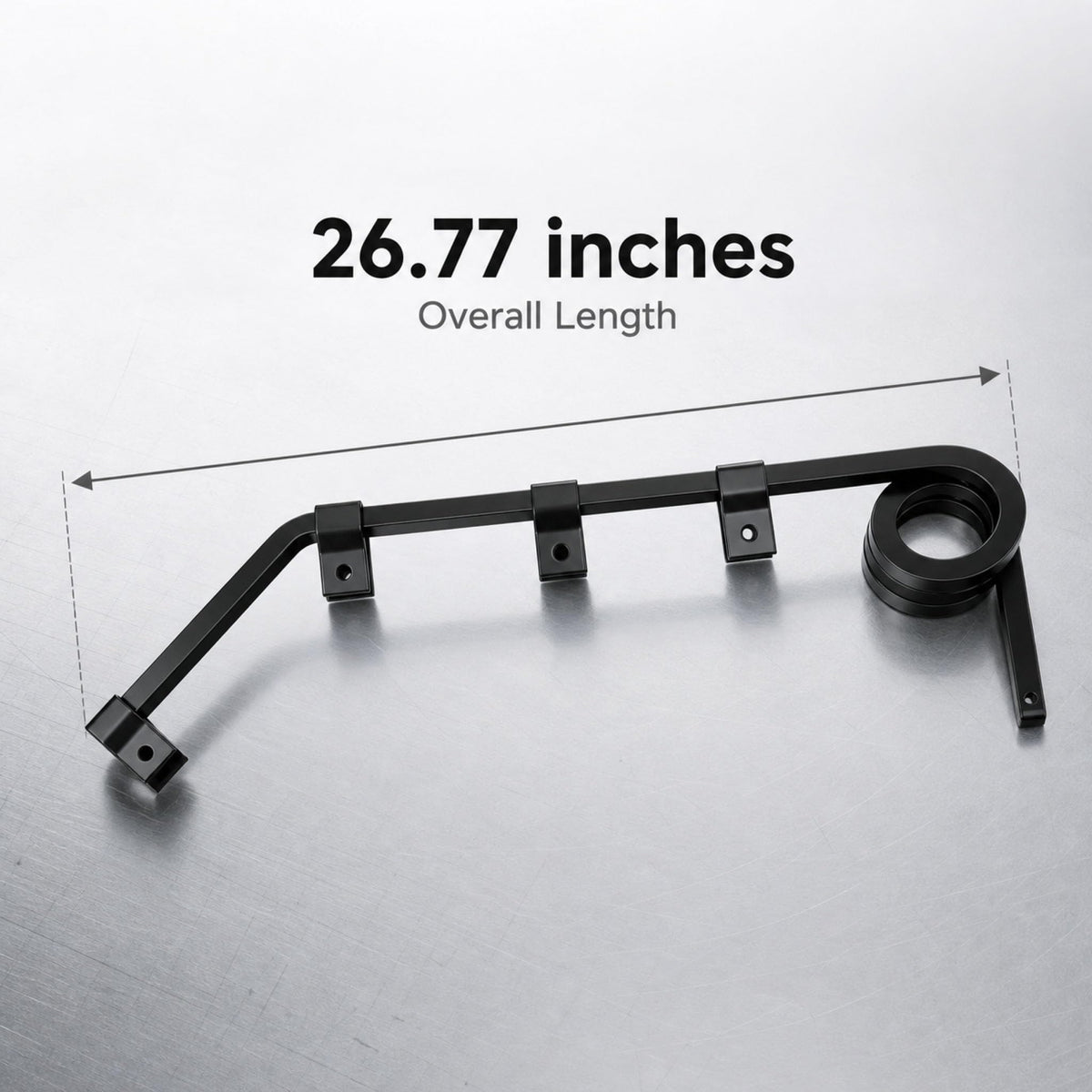 MIAOKUI scale comparison with ruler showing compact size and fitment clarity