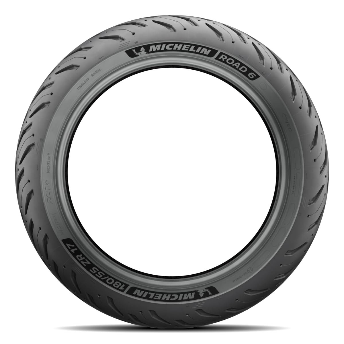 MICHELIN Road 6 mounted on motorcycle illustrating stable handling in corners