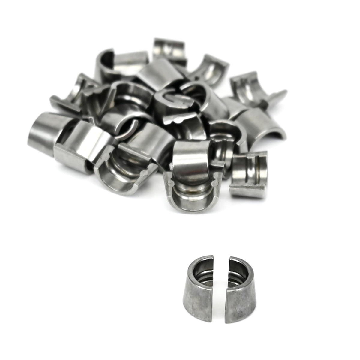 Michigan Motorsports front packaging showing complete 7° keeper set and fitment benefits