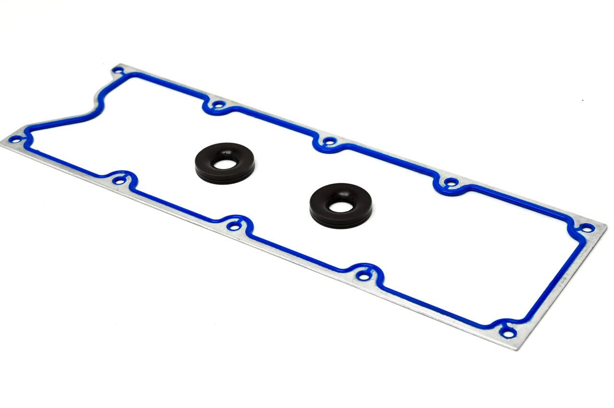 Michigan Motorsports valley gasket front view showing fit and OEM profile for accurate replacement