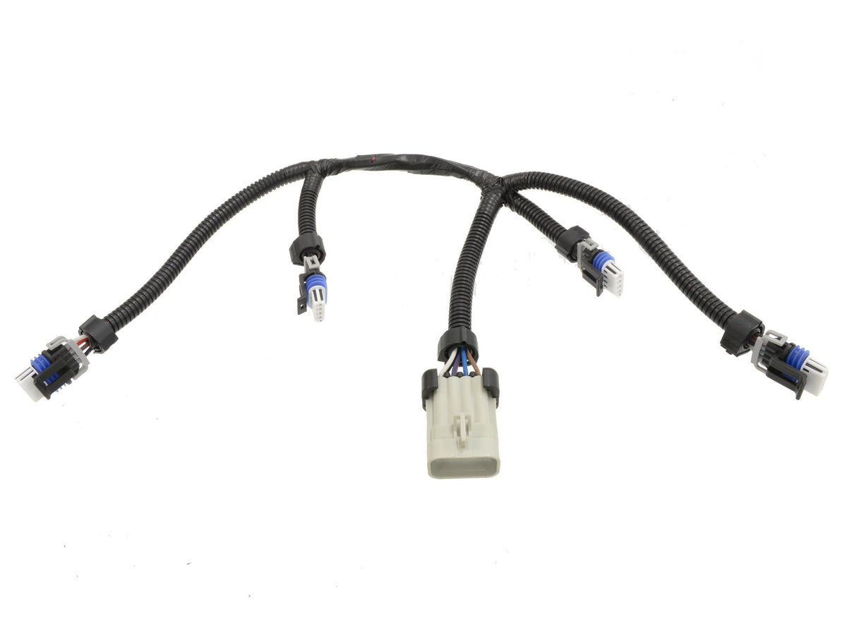 Michigan Motorsports close-up of wiring insulation demonstrating durable heat resistance