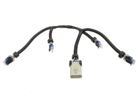 Michigan Motorsports close-up of wiring insulation demonstrating durable heat resistance