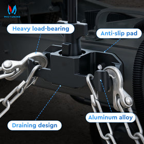 MICTUNING 7-way plug inserted into holder for quick one-second storage and protection