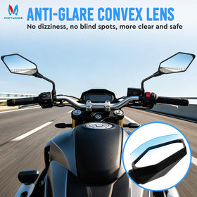 MICTUNING close-up of hawk-eye lens highlighting clarity and range