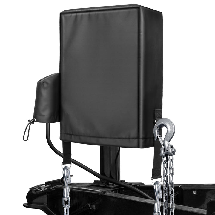 MICTUNING front view of jack cover showing full protection benefit