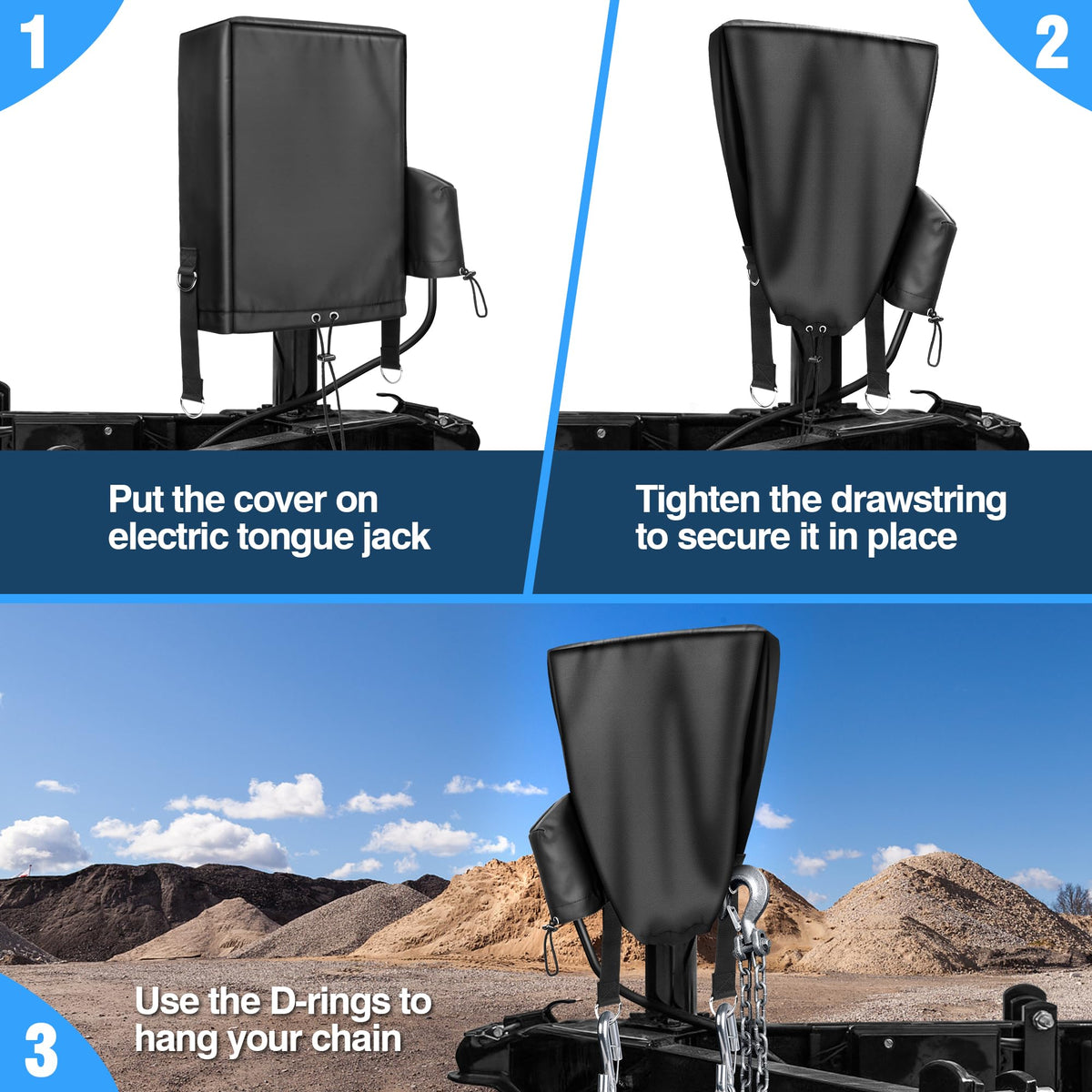 MICTUNING lifestyle campsite scene highlighting travel-ready protection