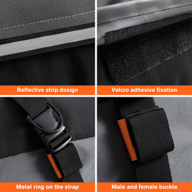MIDABAO packed rooftop bag on family car highlighting travel convenience benefit