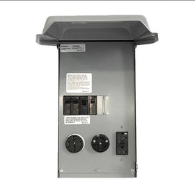Midwest interior wiring with open door for fast installation and inspection