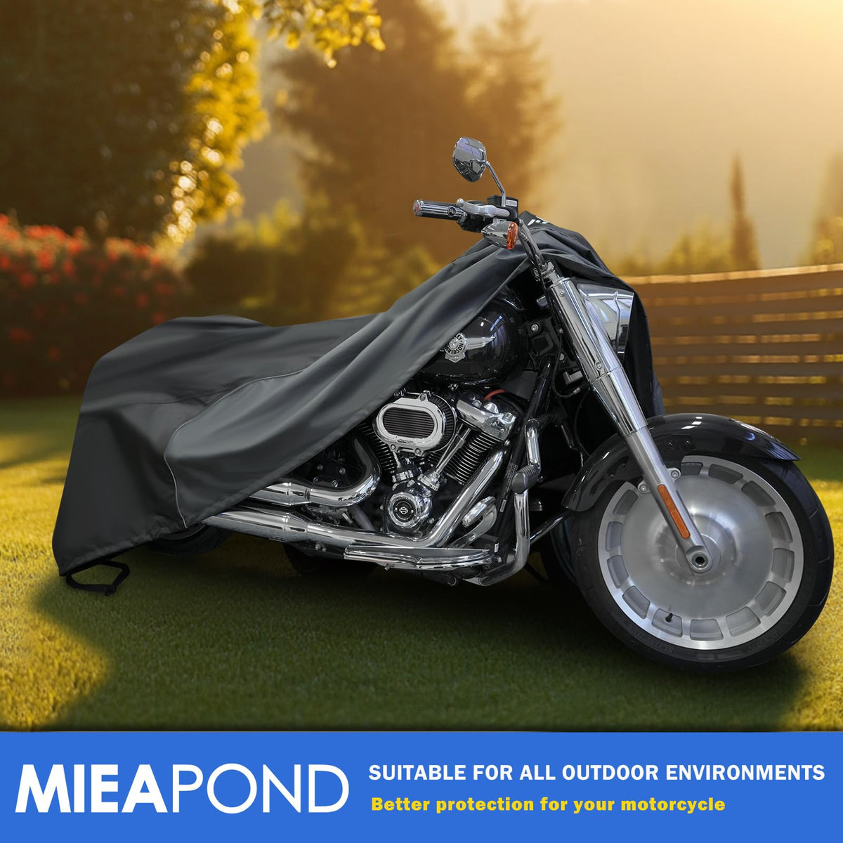 mieapond compact folded cover stored easily for convenient transport