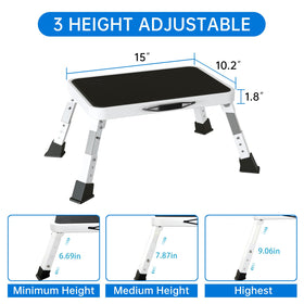 Mifami folded flat for easy storage and transport with carry handle benefit