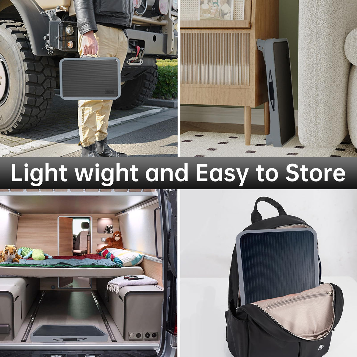 Mifami in RV entryway use helping safe entry and exit