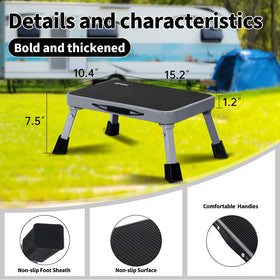 Mifami rubber feet detail providing stability and floor protection