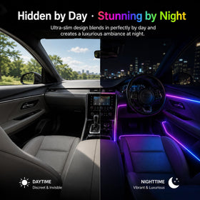 MIFEIHONGE door panel edge light improving interior accents