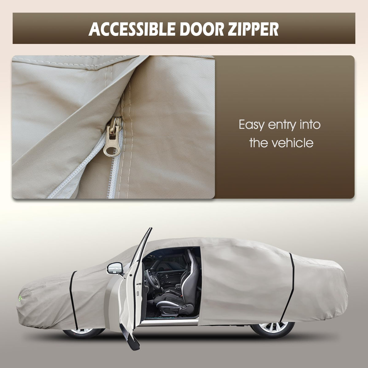 Migaven aluminum UV layer detail reflecting sunlight for protection