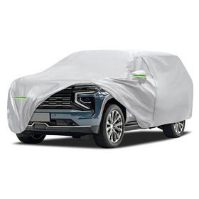 Migaven front view of cover fitted on Bronco for full exterior protection