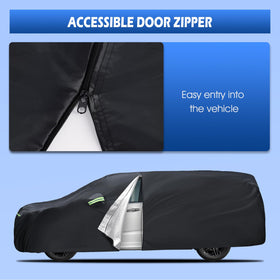 Migaven waterproof outer layer close-up highlighting rain protection