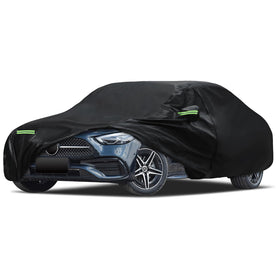 Migaven front view on Mercedes C-Class showing full protection benefit
