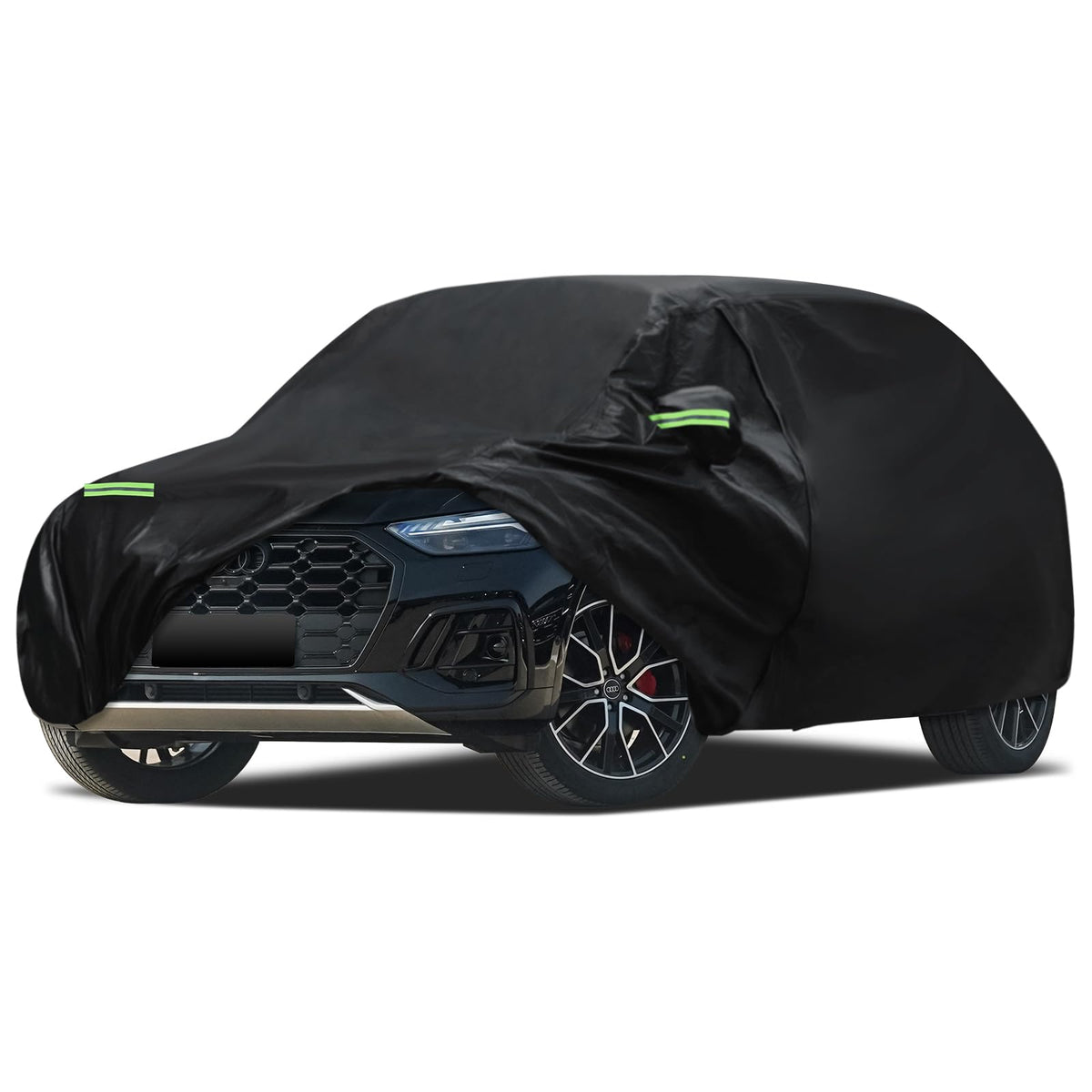 Migaven front view on Audi Q5 showing full-weather protection benefit