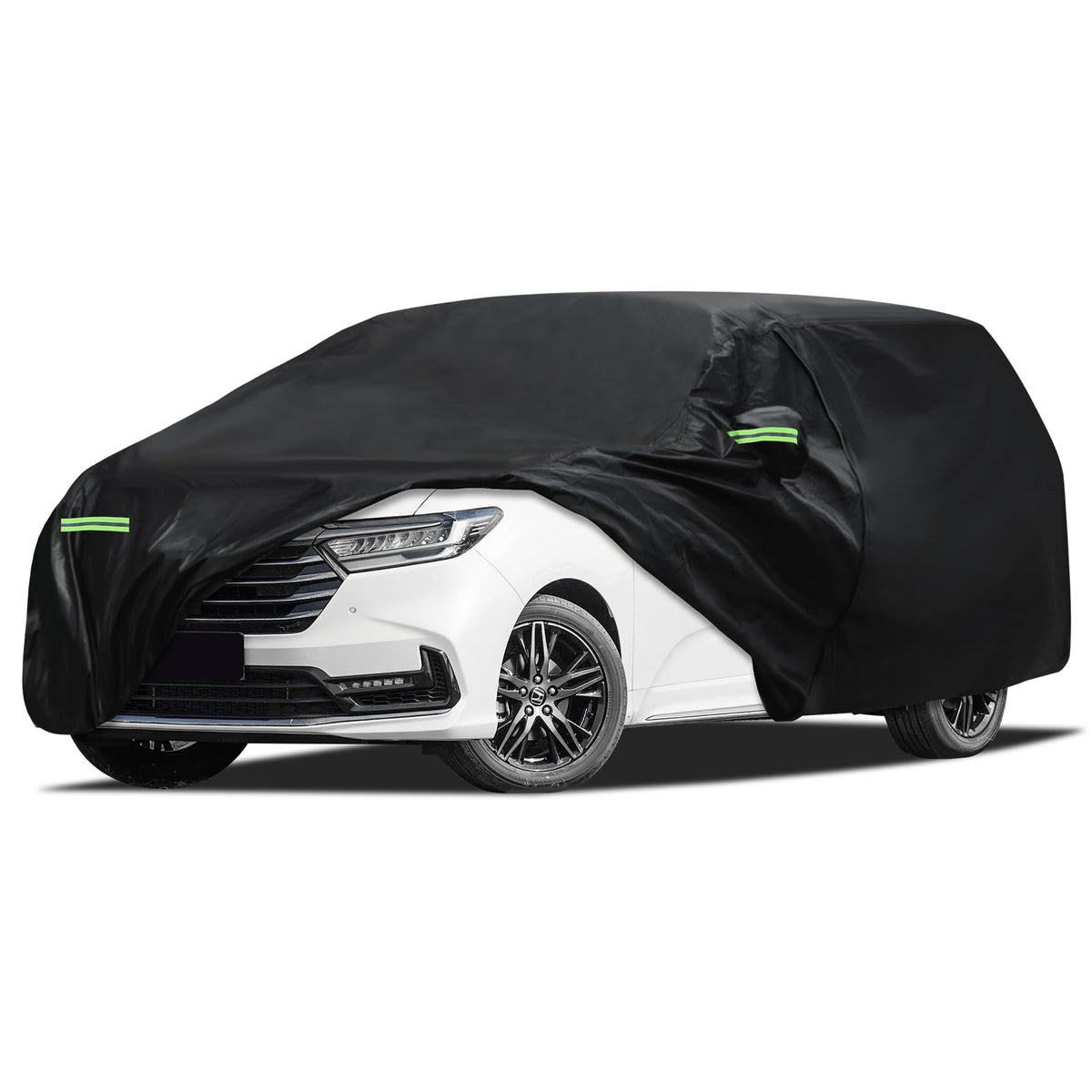 Migaven front view on Honda Odyssey showing full fit and all-weather protection