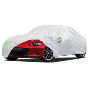 Migaven cover front full view on Mazda MX-5 Miata showing complete protection