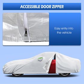 Migaven close-up of waterproof fabric demonstrating weather resistance