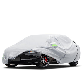 Migaven front view on Tesla Model 3 showing perfect custom fit and protection