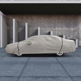 Migaven storage bag with folded cover for compact, tidy storage