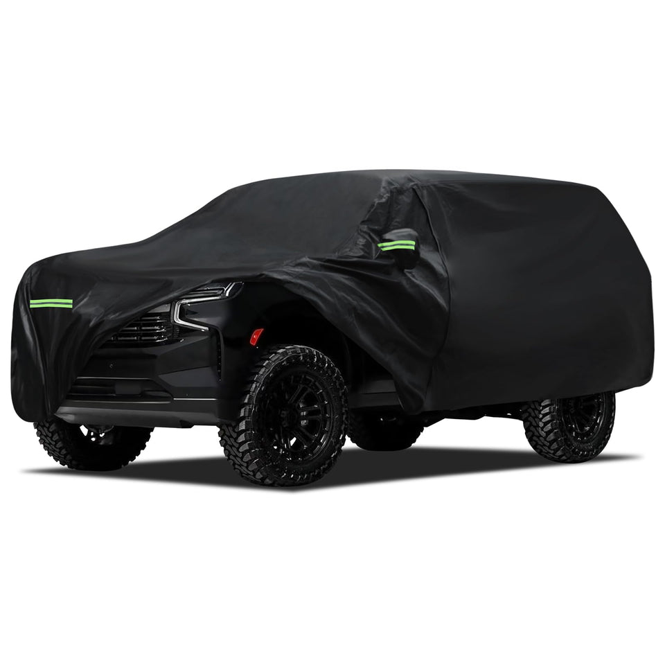 Migaven cover front view showing full fit and protection for Chevy Suburban
