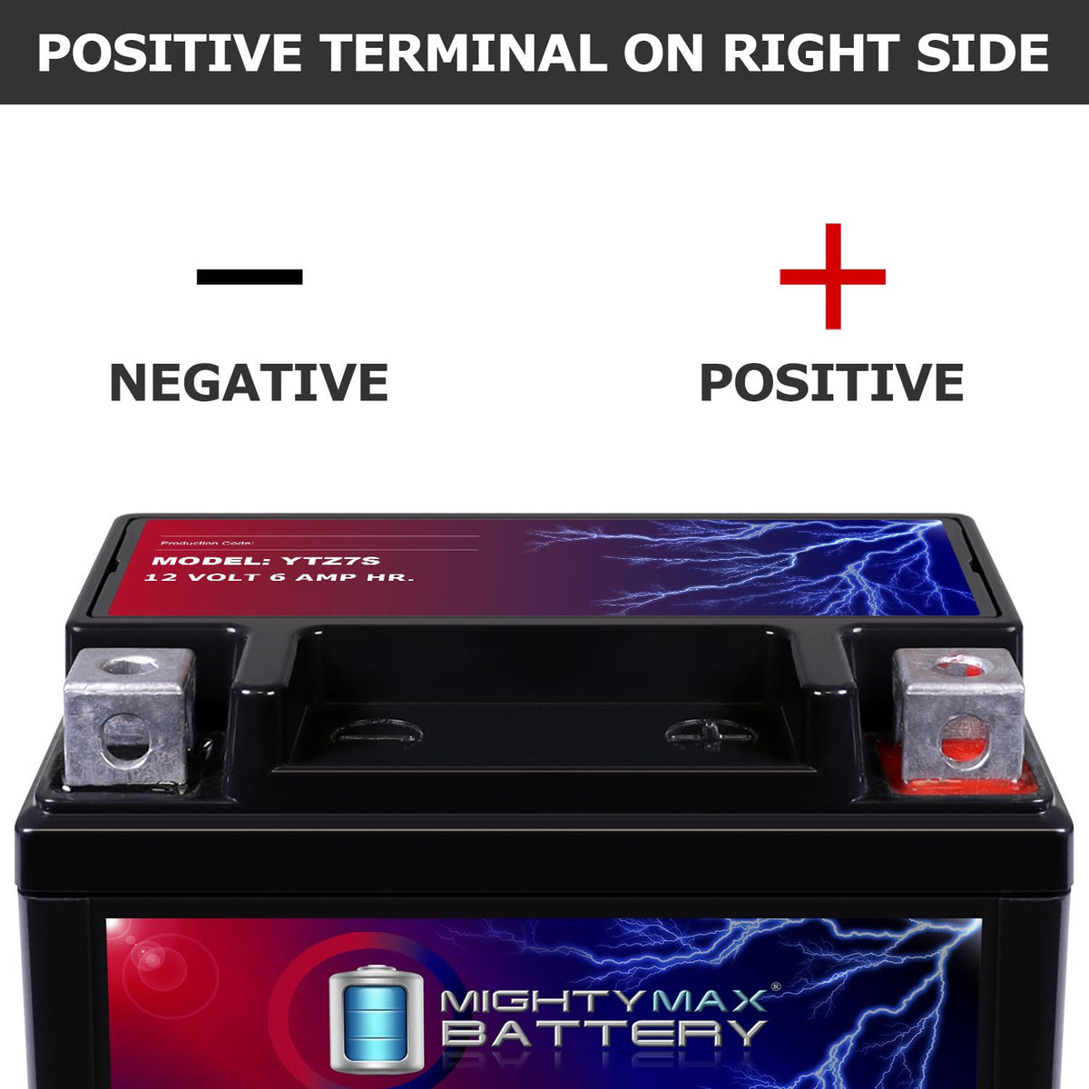 Mighty Max Battery side dimensions label visible for fit confirmation