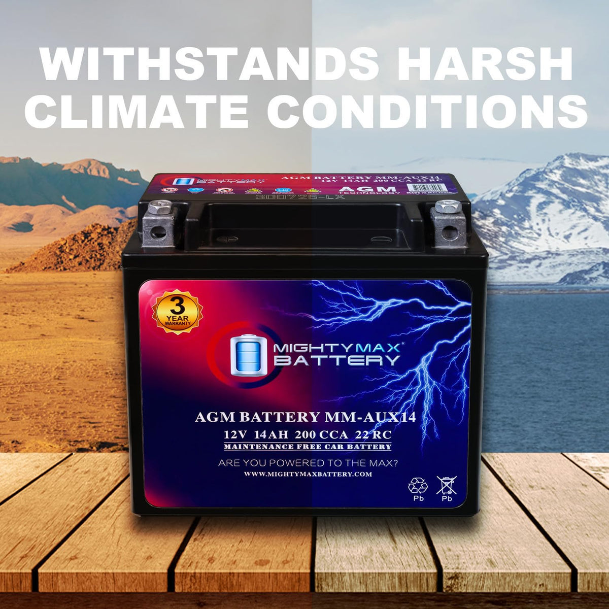 Mighty Max in roadside emergency kit offering portable power for lights and devices
