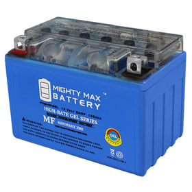 Mighty Max Battery front view showing compact sealed gel design and reliable replacement