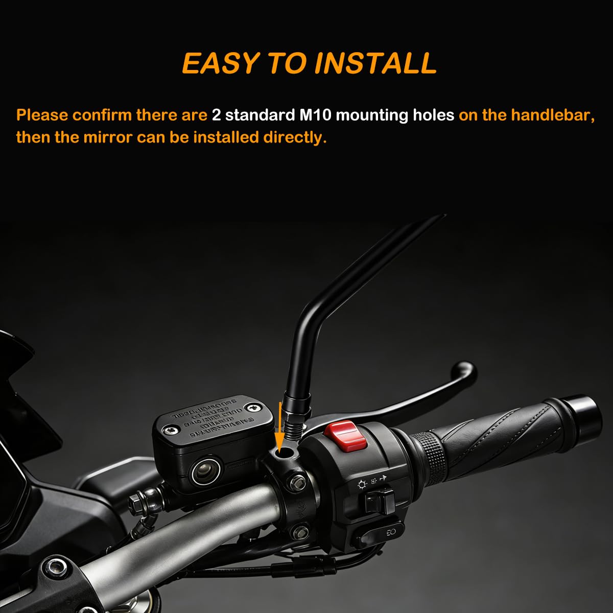 Miijzorr billet stem detail showing sturdy metal construction and reduced vibration