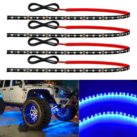 Miisiya front packaging showing blue LED strips and benefits