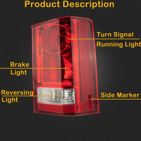 MiKaFex clear red lens close-up highlighting durable construction and clarity