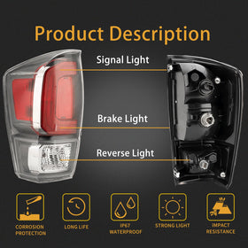 MiKaFex left tail light side profile highlighting contour match benefit