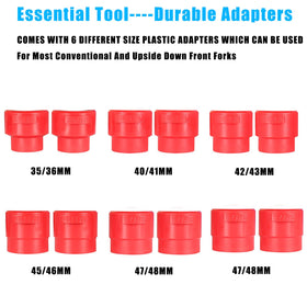 MiKaFex adapter sizes arranged for easy selection and fit
