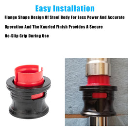 MiKaFex driver and handle close-up demonstrating sturdy grip