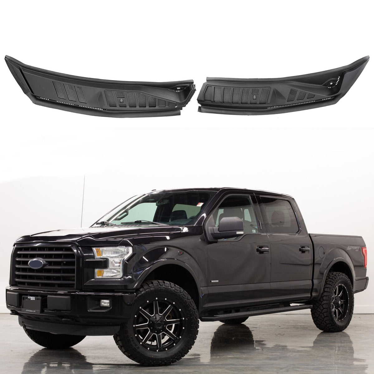 MiKaFex front cowl cover showing clean fit and restored appearance benefit