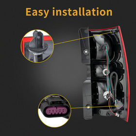 MiKaFex left tail light installed on vehicle illustrating real-world appearance